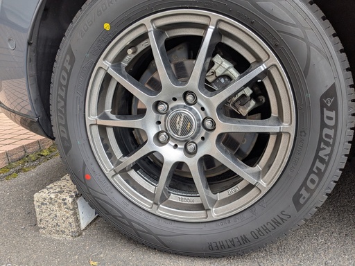 右リアのタイヤ 右リアのタイヤ