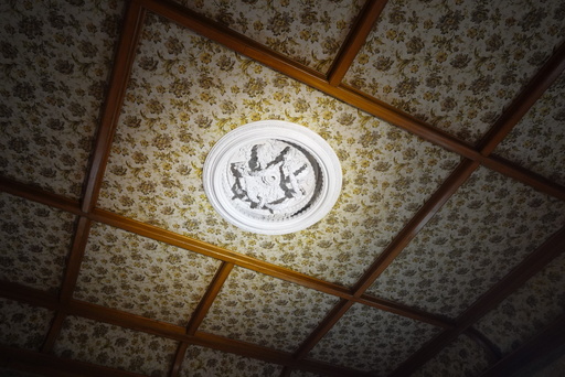 旧函館区公会堂の天井