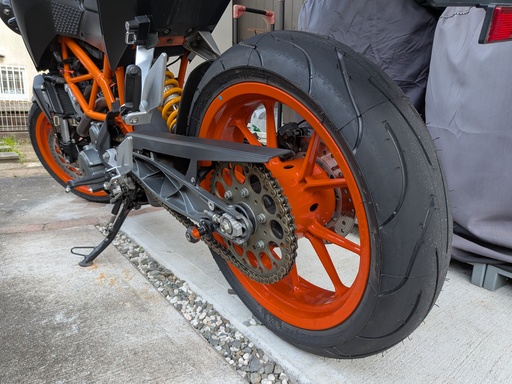 バイクのタイヤ